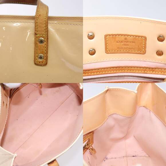 LOUIS VUITTON Monogram Vernis Reade PM Bag Marshmallow Pink M91306 - Picture 11 of 12